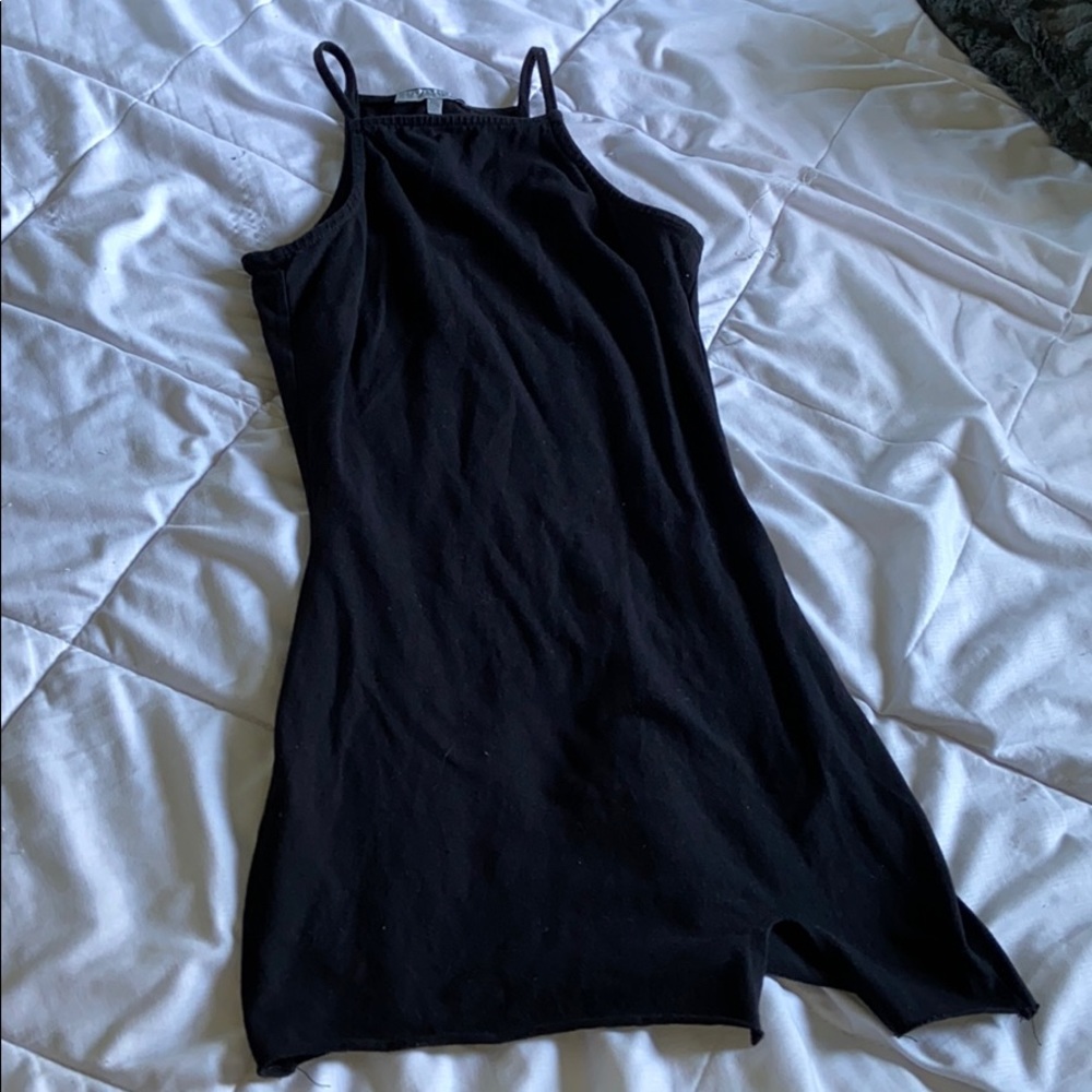 A black dress